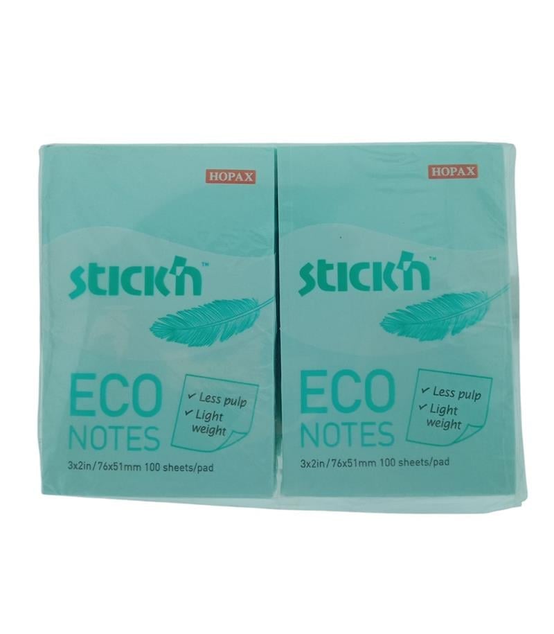 Gıpta Stick'n Post-it Eco Pastel Mavi 76x51 100 yp 12'li Paket