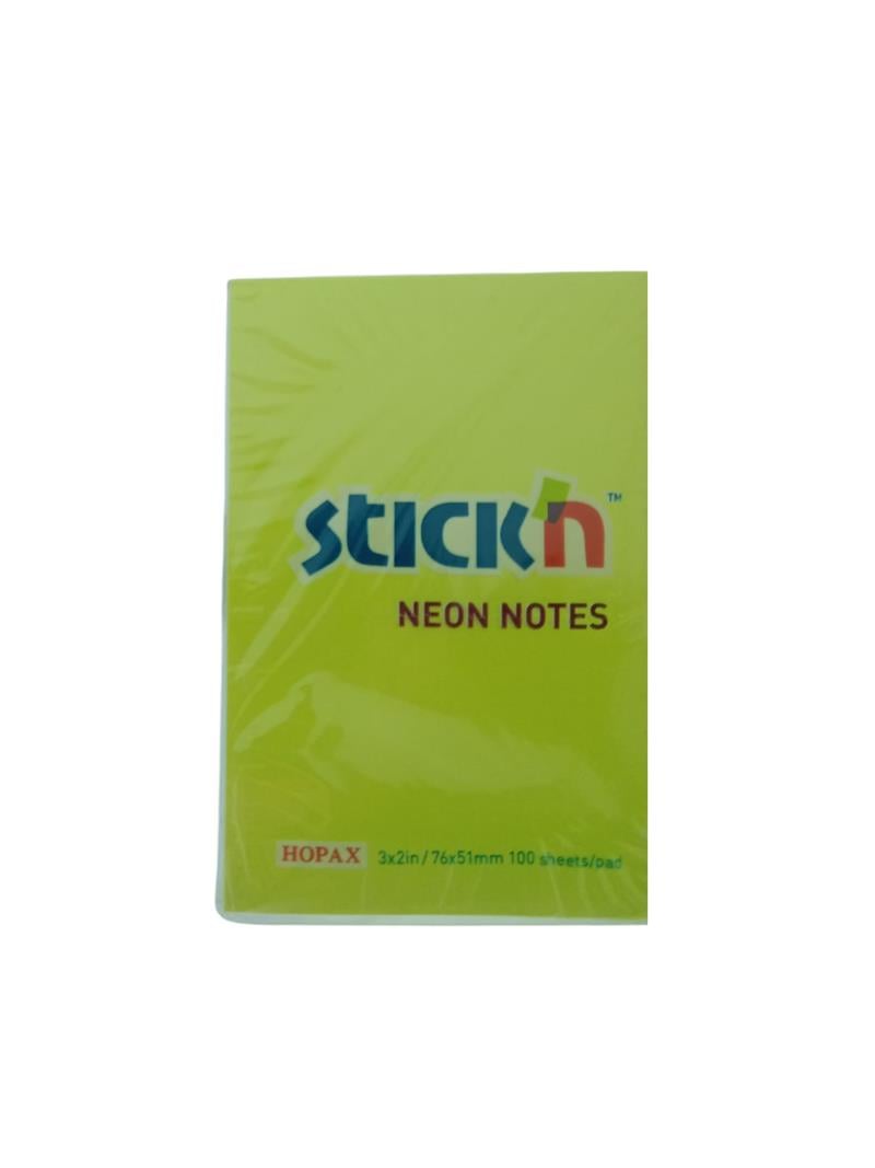 Gıpta Stick'n Post-it Neon Sarı 76x51 100 yp 12'li Paket