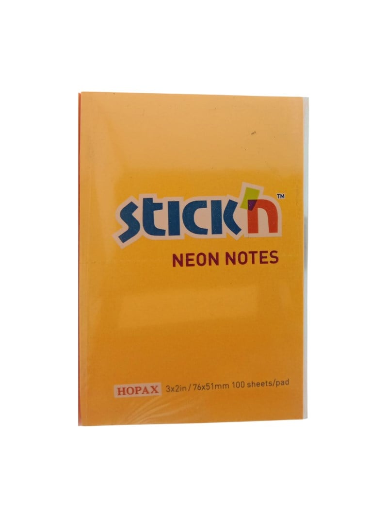 Gıpta Stick'n Post-it Neon Turuncu 76x51 100 yp 12'li Paket