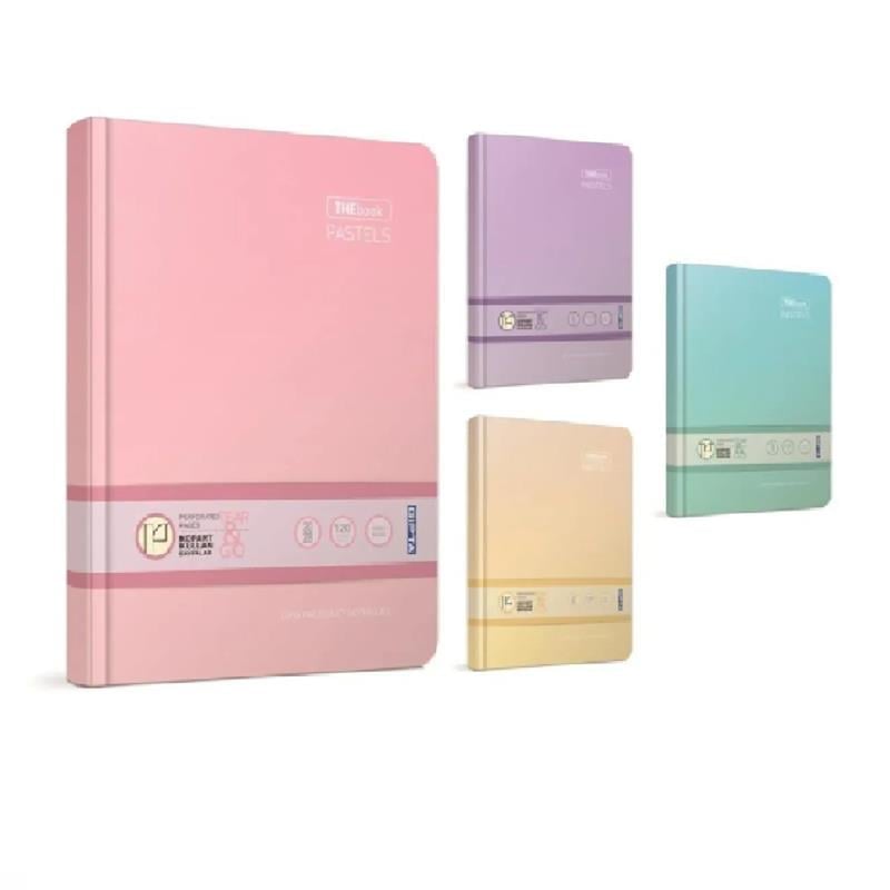 Gıpta Thebook Defter Pastels İplik Dikişli Sert Kapak 20x28 240 Yaprak Kareli