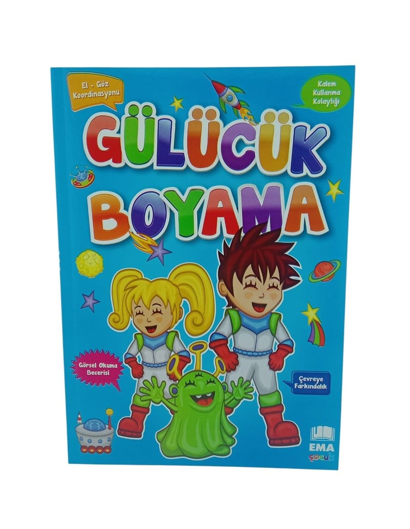 Gülücük Boyama Renkli Örnekli / EMA Çocuk