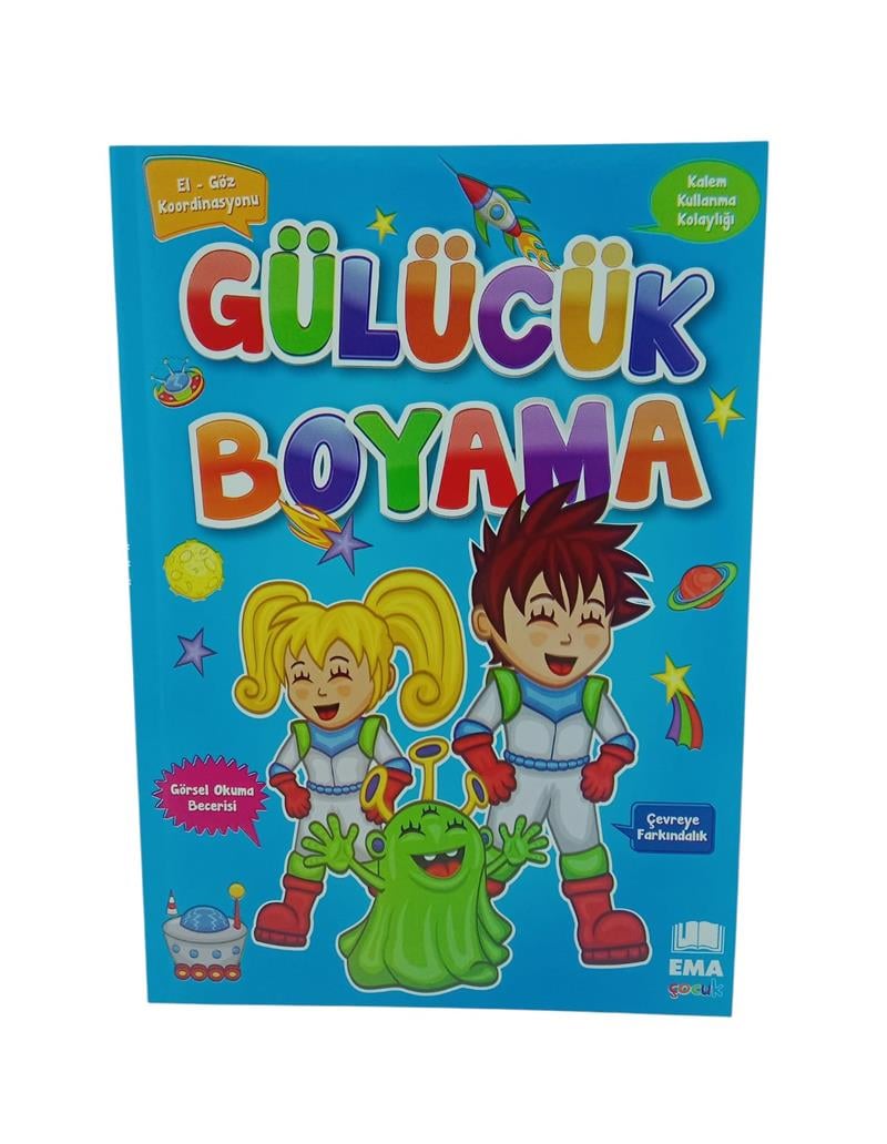 Gülücük Boyama Renkli Örnekli / EMA Çocuk