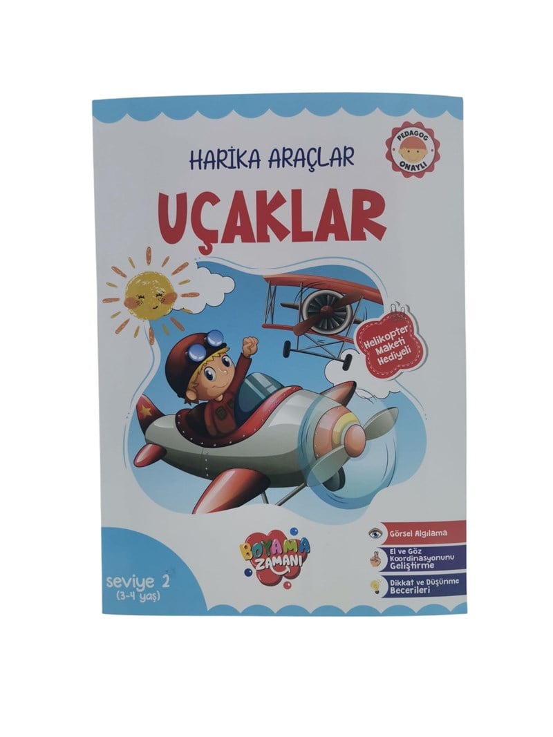 Harika Araçlar Uçaklar Seviye 2 3 Kareli Yaş