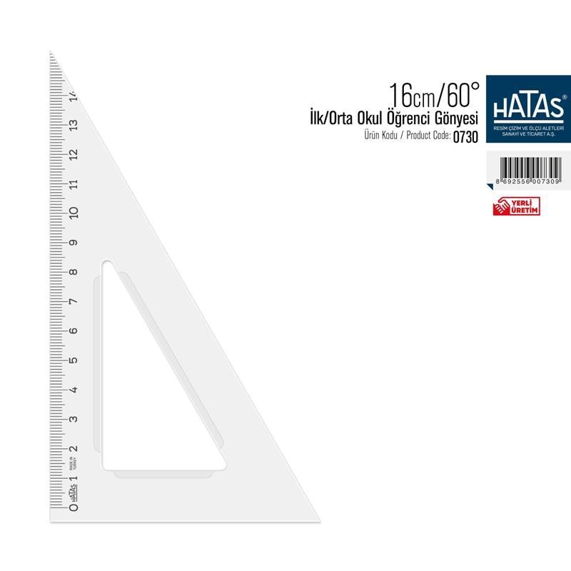 Hatas İlk-Orta Okul Gönye 16/60 36'lı Kutu