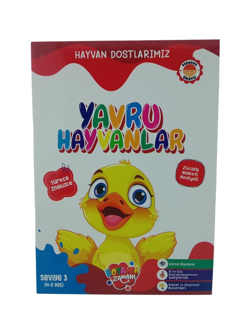 Hayvan Dostlarımız Yavru Hayvanlar Seviye 3 4-5 Yaş