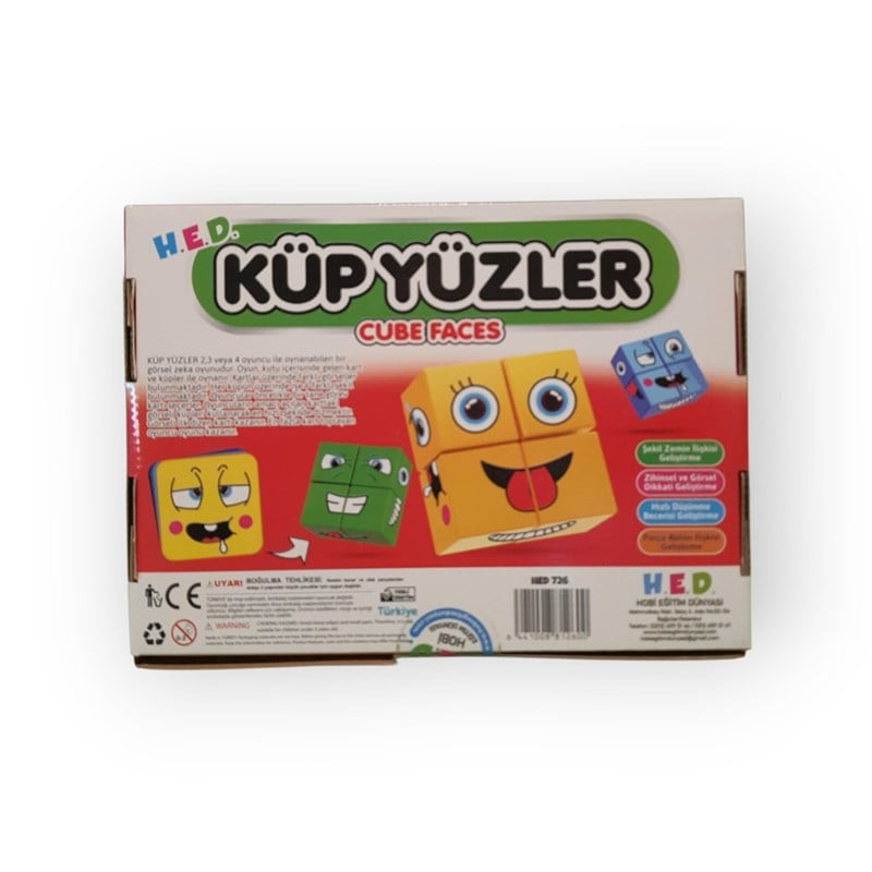 Hed Küp Yüzler Cube Faces 726