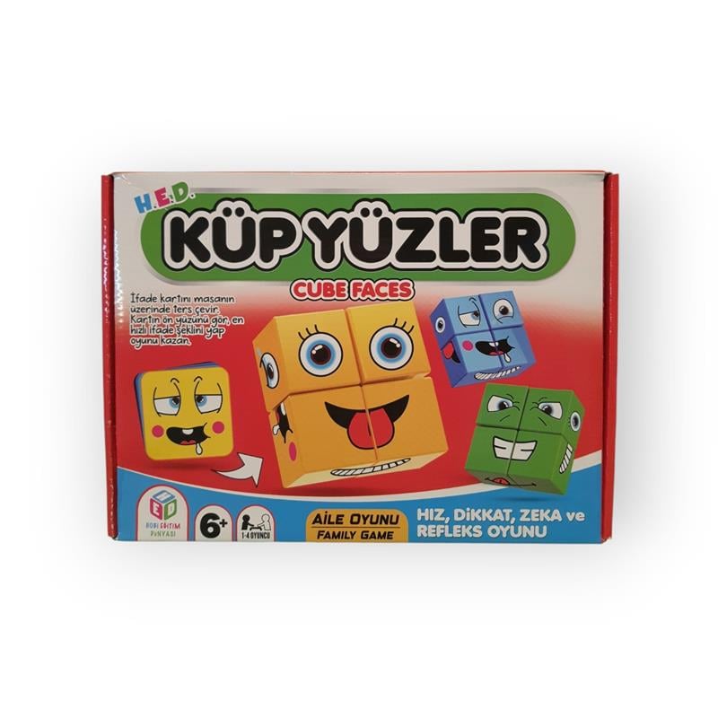 Hed Küp Yüzler Cube Faces 726