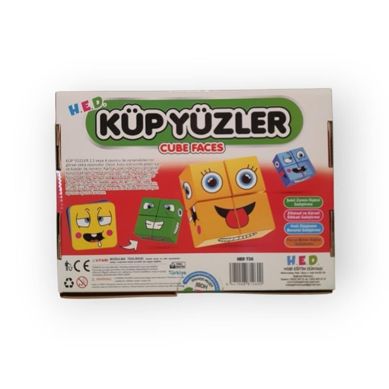 Hed Küp Yüzler Cube Faces 726