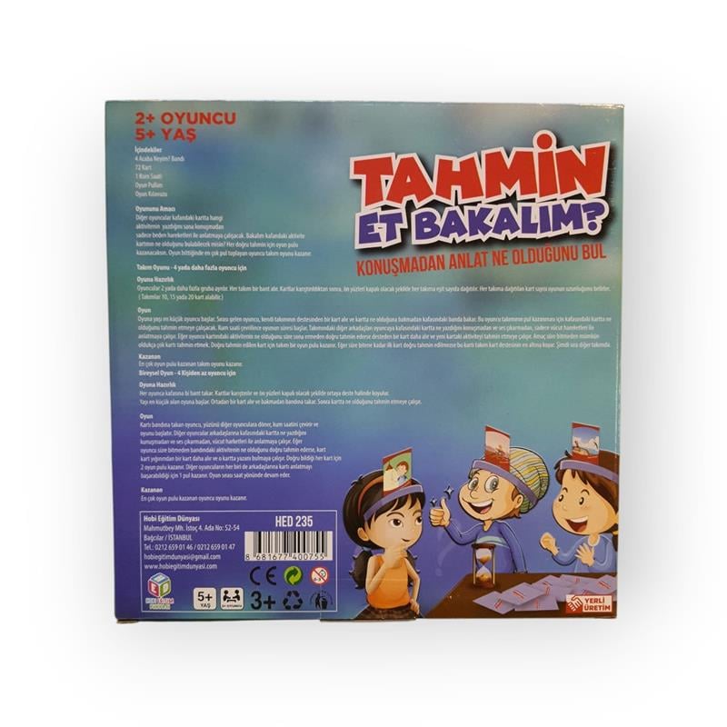 Hed Tahmin Et Bakalım Eylemler 235