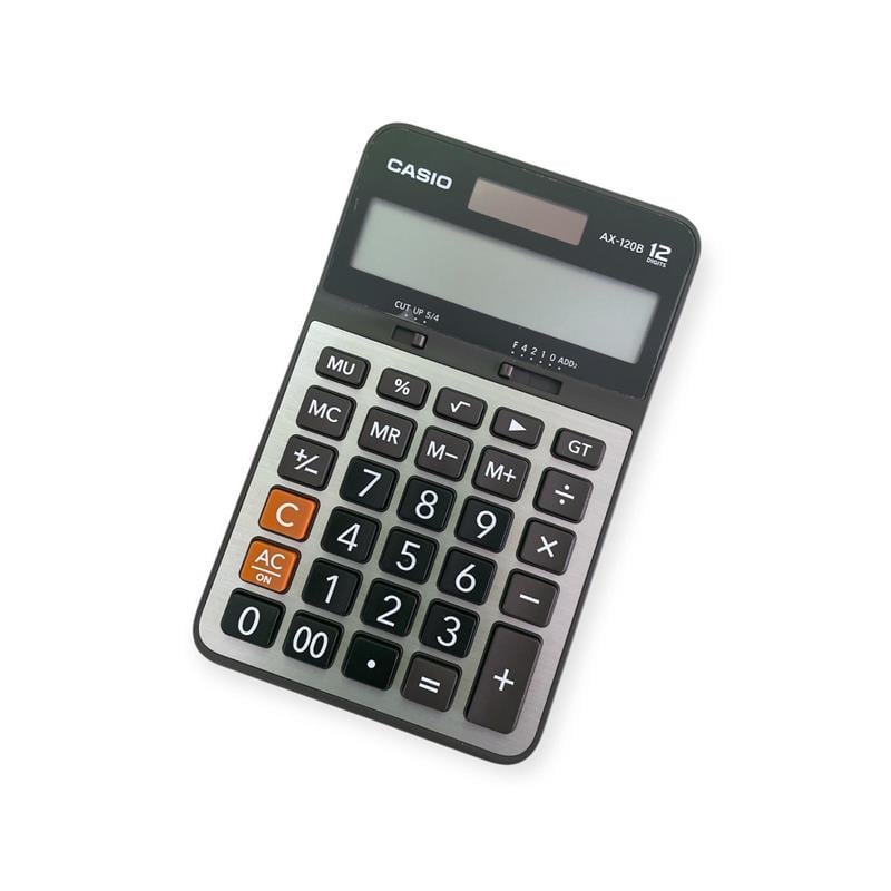 Hesap Makinesi- Casio Ax-120b Masaüstü 12 Hane