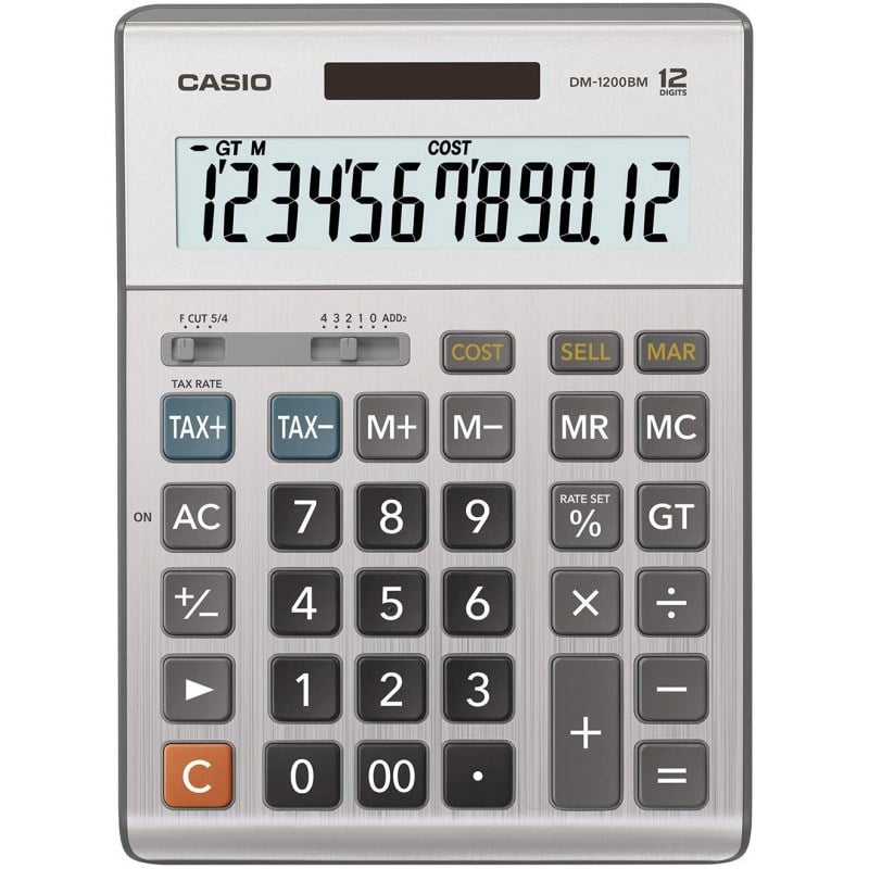 Hesap Makinesi- Casio Df-120fm 12 Hane