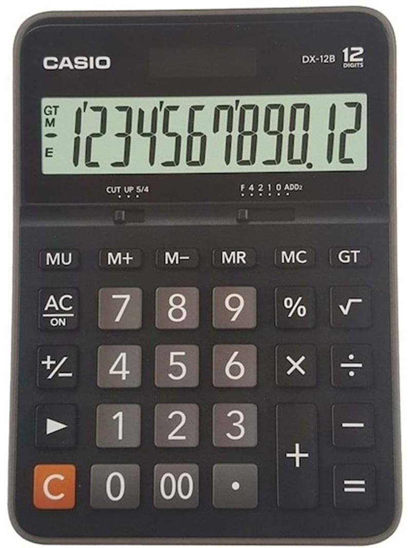 Hesap Makinesi- Casio Dx-12b Masaüstü 12 Hane