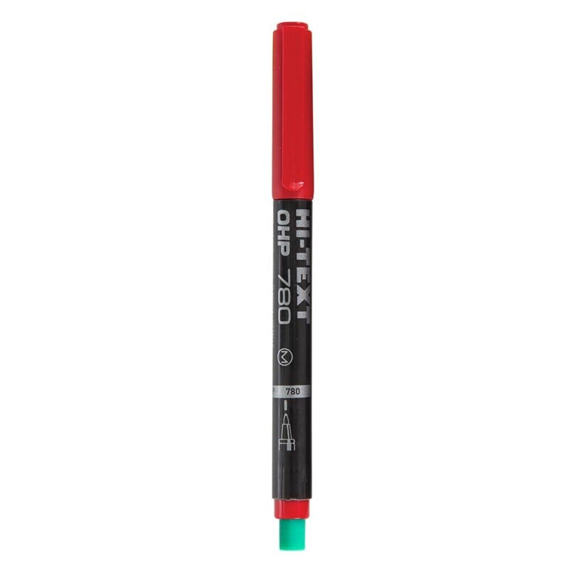 Hı-text Asetat Kalemi (M) Kırmızı 780MK