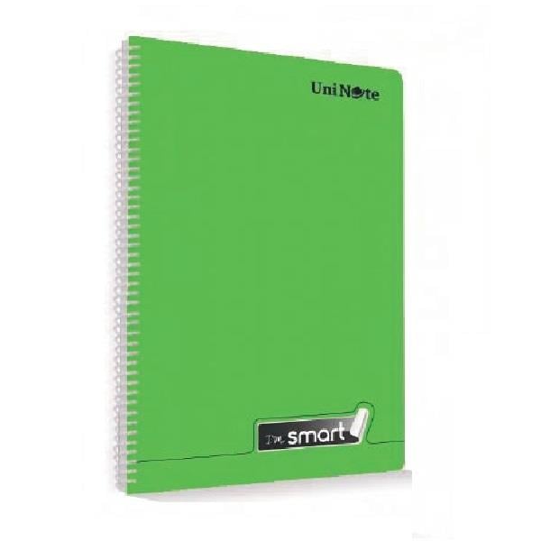 I'am Smart Plastik Kapak Spiralli 40 Yaprak Çizgili A4 Defter 12'li Paket