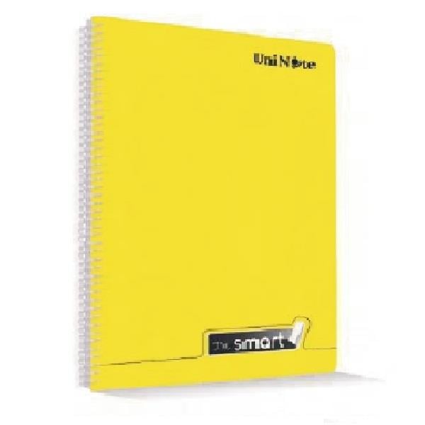 I'am Smart Plastik Kapak Spiralli 60 Yaprak Kareli A4 Defter 12'li Paket