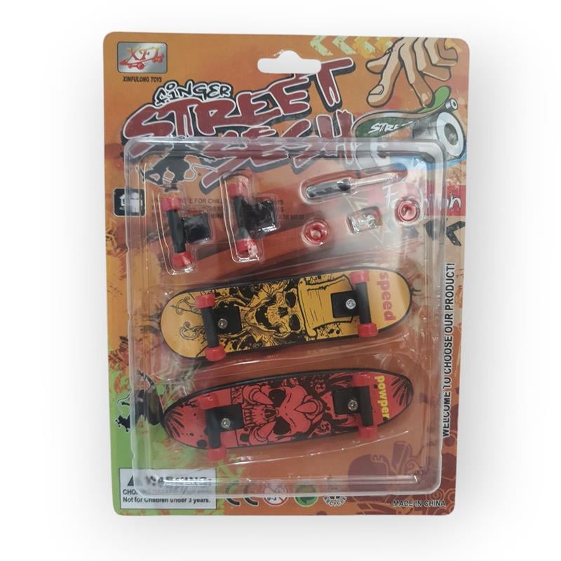 İKİLİ MİNİ PARMAK KAYKAY NOSTALJİ KUTULU OYUNCAK 