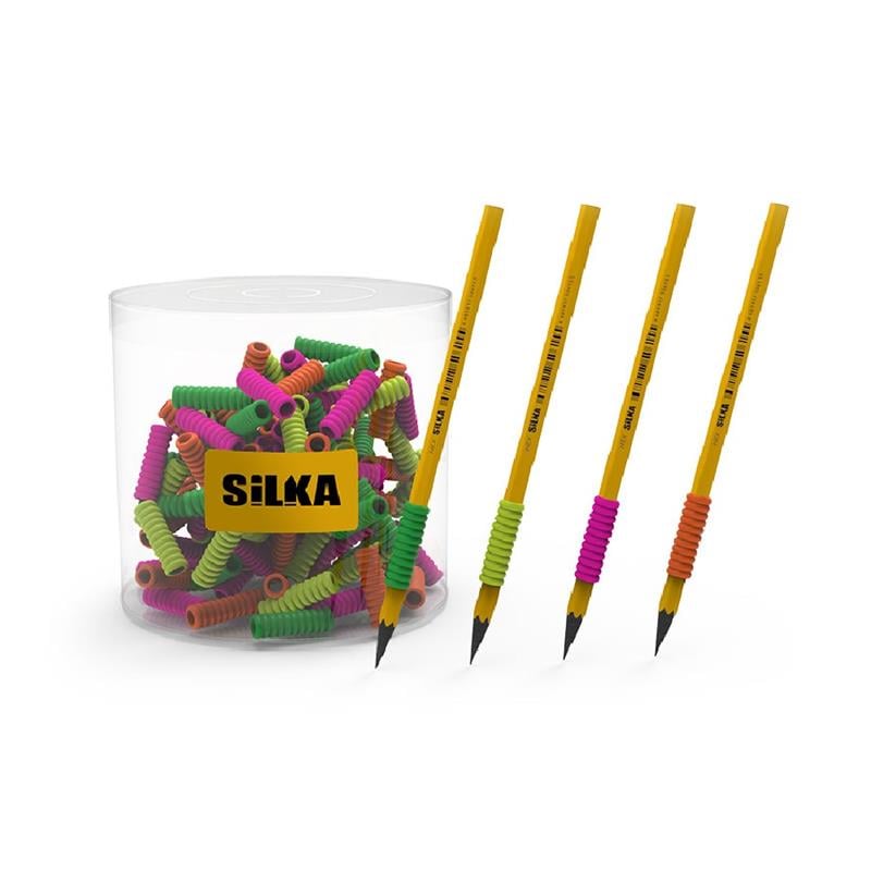 Kalem Tutma Aparatı- Art.35 Neon Spiral 4 Renk 72'li