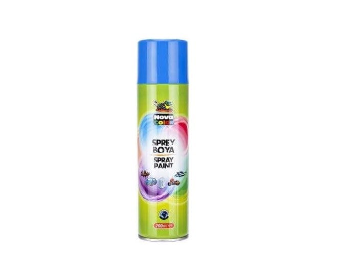 NovaColor Sprey Boya Mavi 200ml