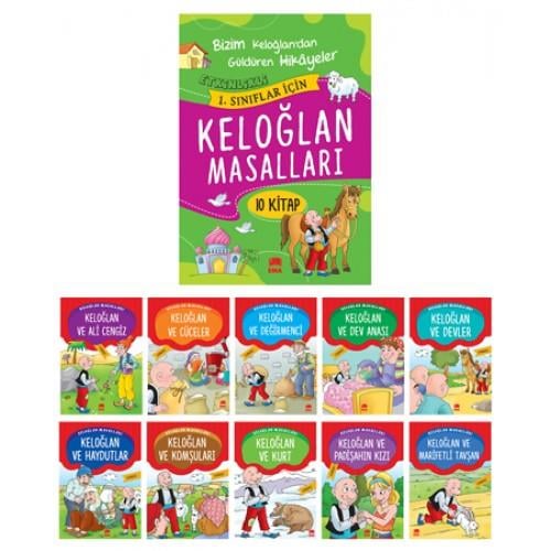 Keloğlan Masalları 1. 2. Sınıflar 10 Kitap / EMA Kitap