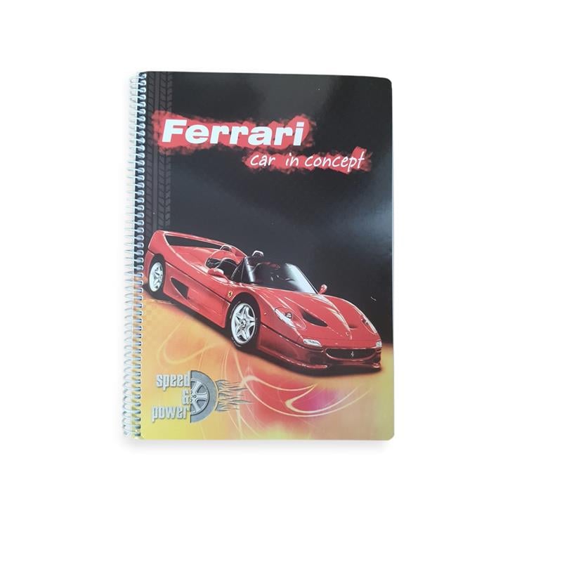 Keskin A-4 Ebat 120 Yaprak Çizgili Spiralli Karton Kapak Defter