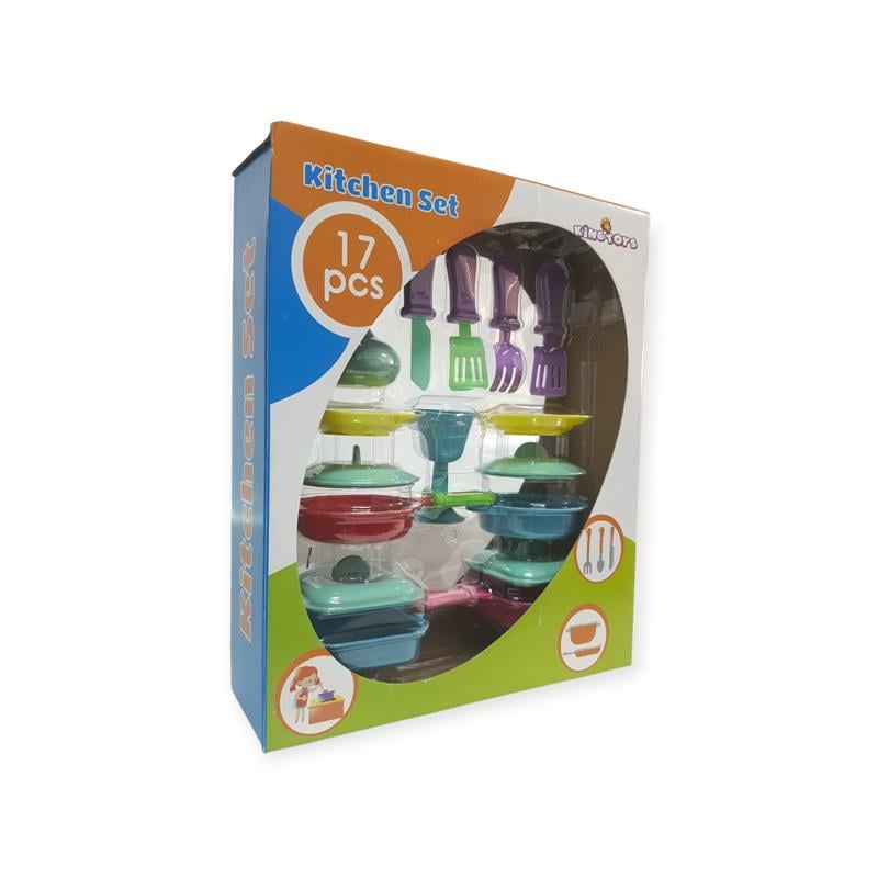 King Toys 17 Parça Mutfak Seti 