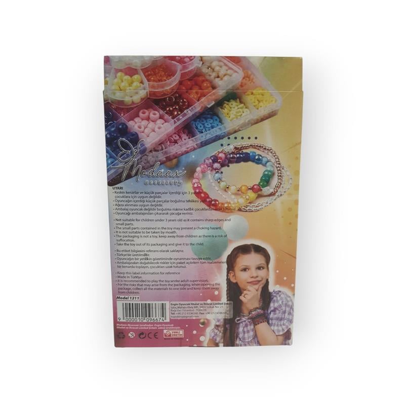 KING TOYS CAM BONCUK TAKI YAPIM SETİ KENDİ TAKINI KENDİN TASARLA 