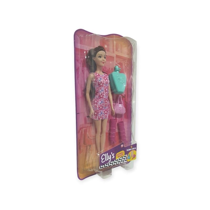 King Toys Elly's Elbiseli Modacı Ve Çizmeli