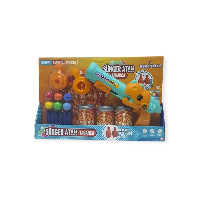 King Toys Hedefli Soft Atış Oyuncağı