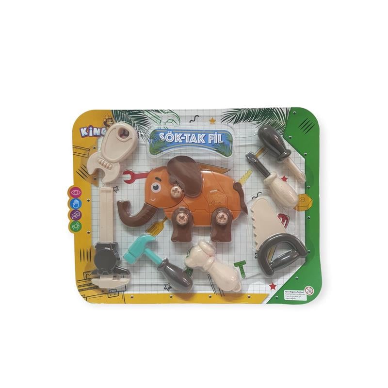King Toys Kartelada Sök-tak Hayvanlar