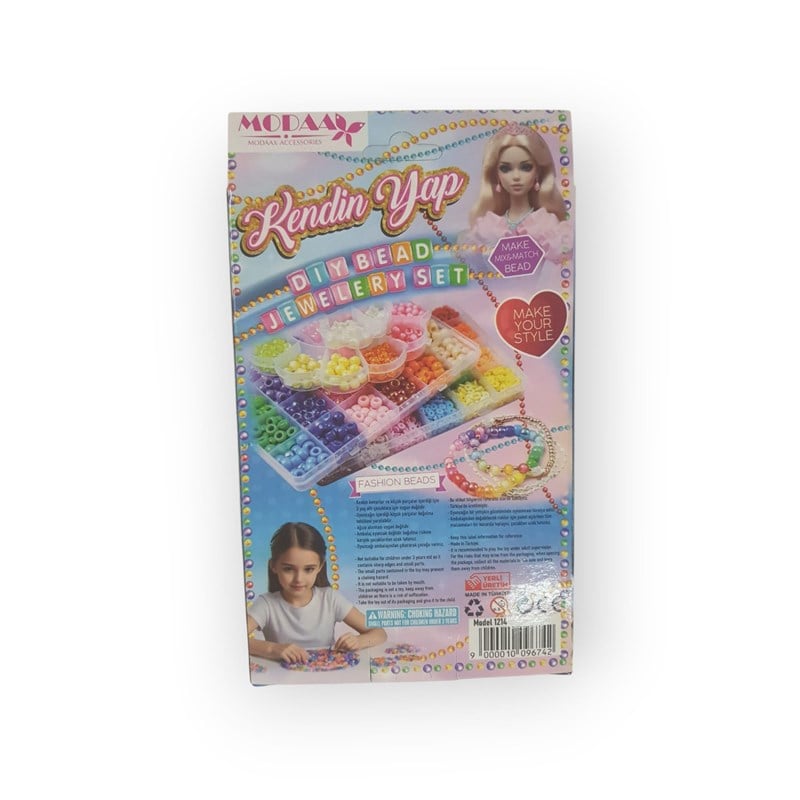 KING TOYS KENDİN YAP TAKI CAM BONCUK SETİ RENKLİ & IŞILTILI TASARIMLAR 