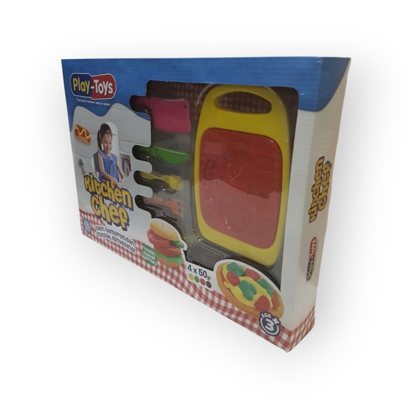 KİTCHEN CHEF OYUN HAMURU MUTFAK SETİ PLAY TOYS 