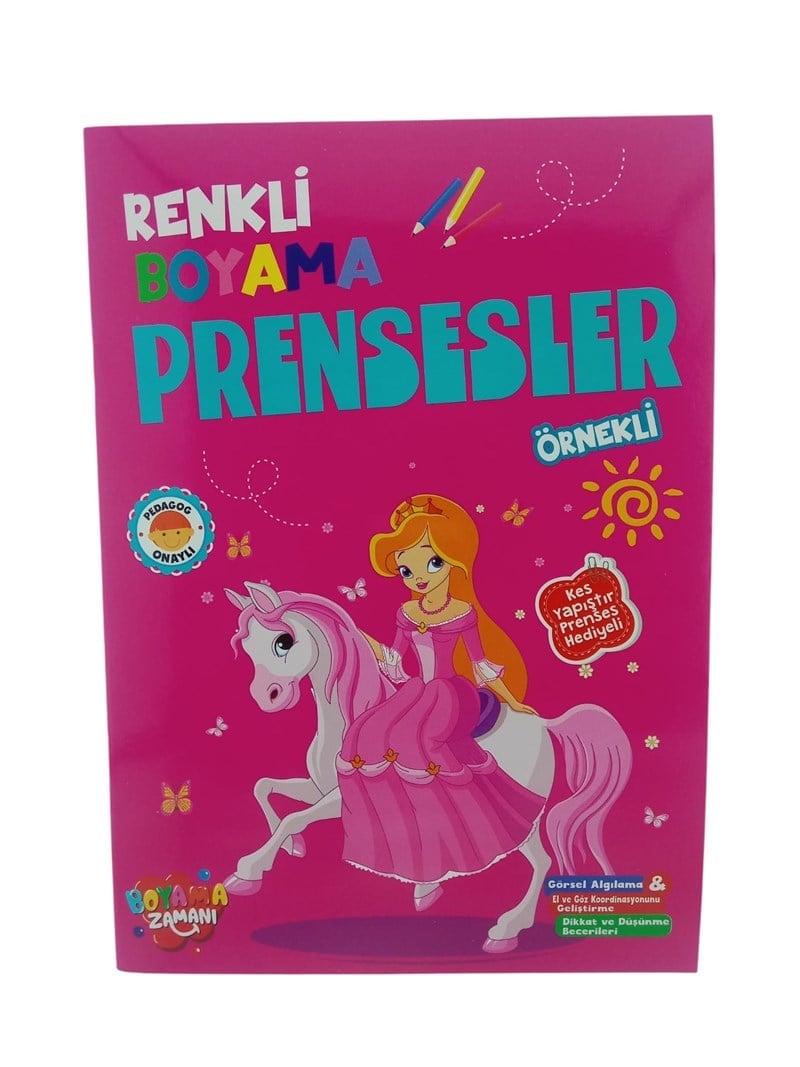 Renkli Boyama Prensesler
