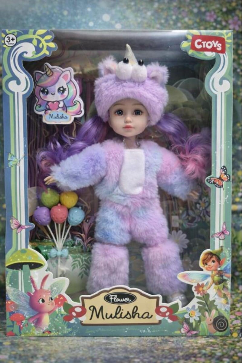 Kostümlü Oyuncak Bebek Seti Ctoy-qj183c 