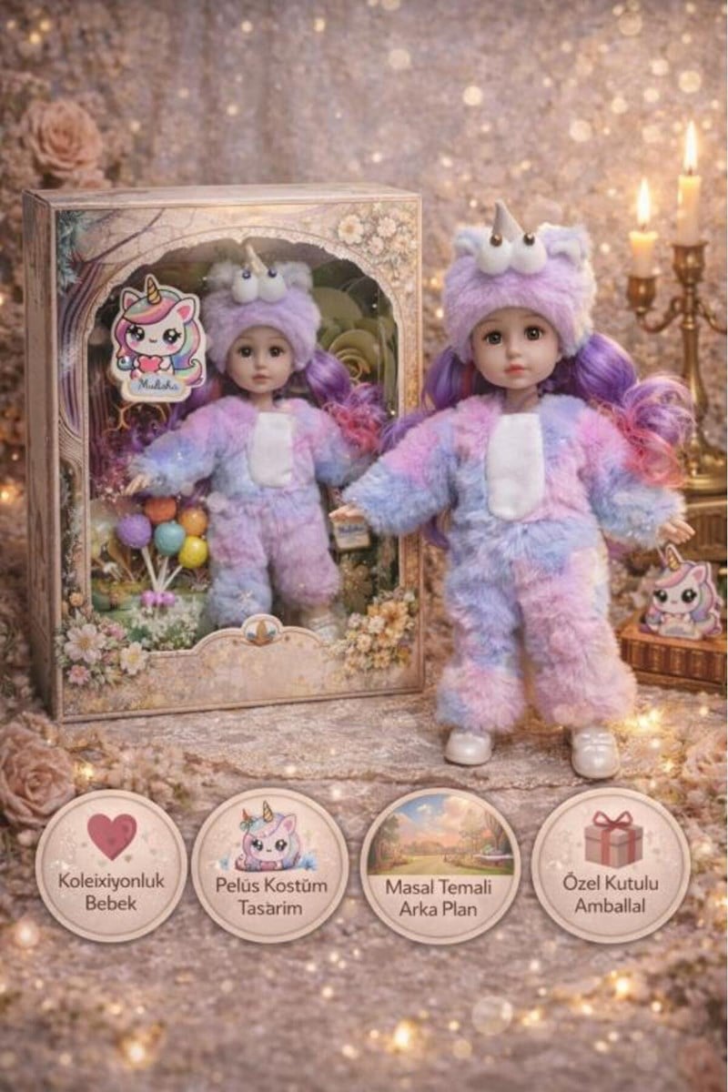 Kostümlü Oyuncak Bebek Seti Ctoy-qj183c 