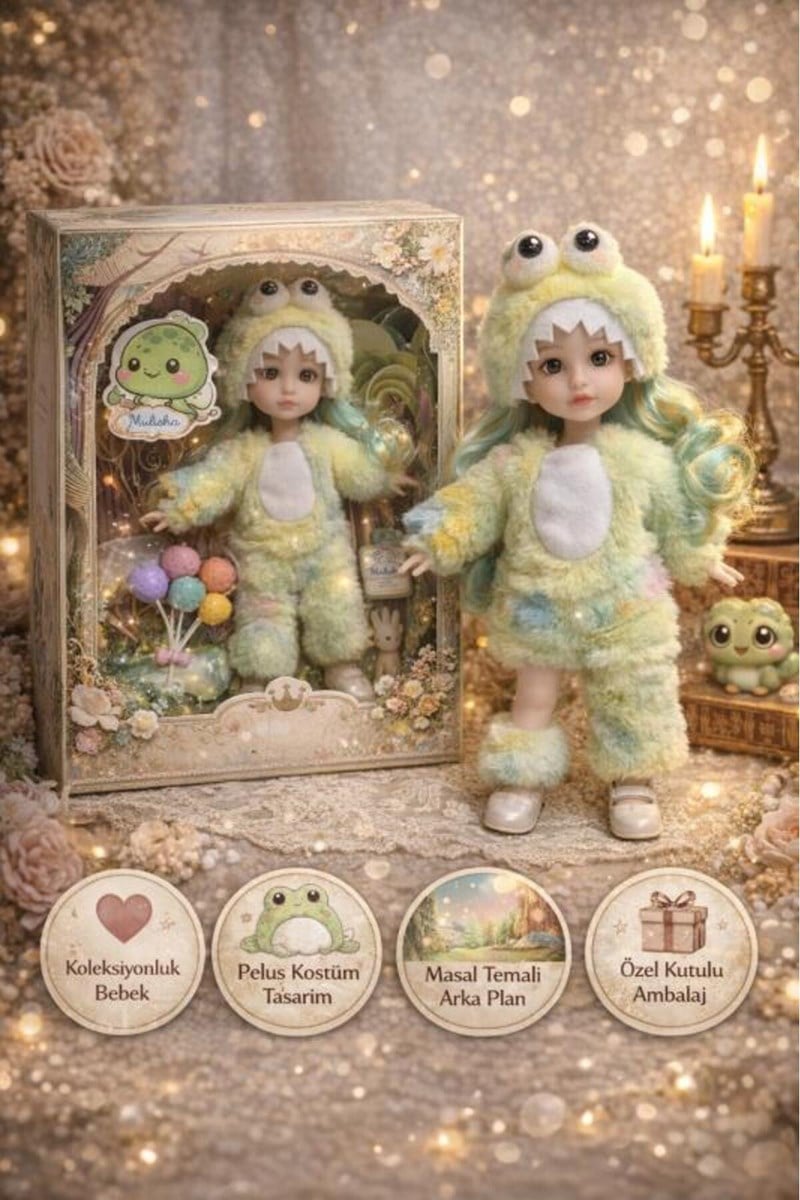 Kostümlü Oyuncak Bebek Seti Ctoy-qj183b 