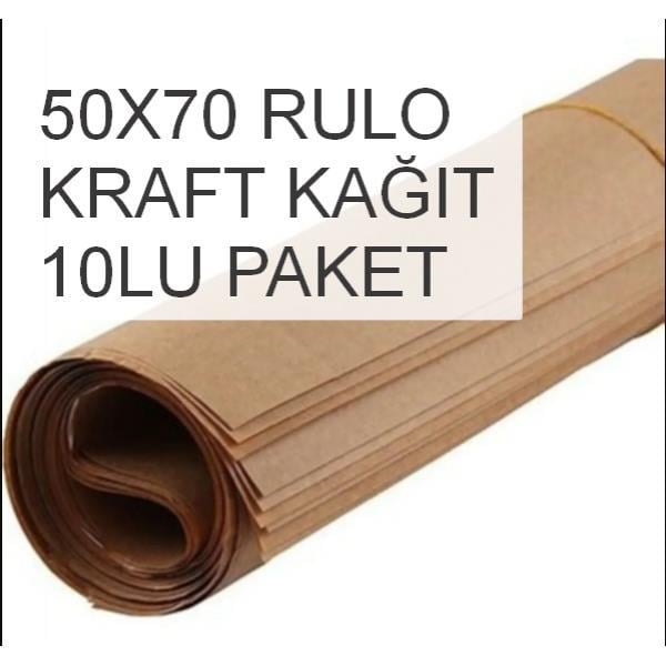 Kraft Kağıt 50x70 10'lu Rulo