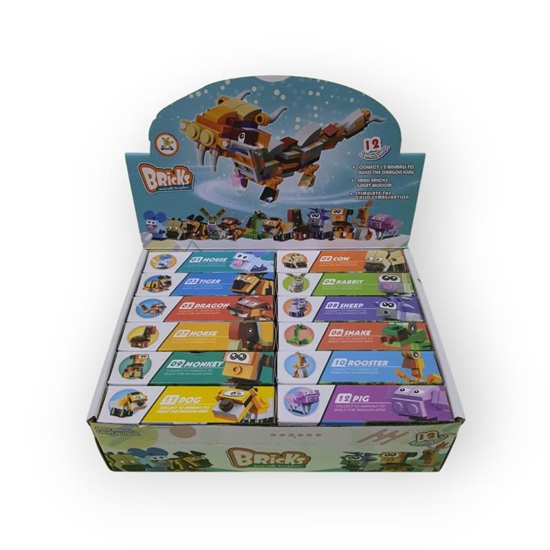 LEGO HAYVANLAR BRİCKS 12 İN 1 12'Lİ KUTU