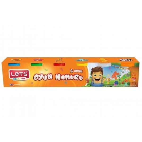 Lets 6'lı 690 Gr Oyun Hamuru
