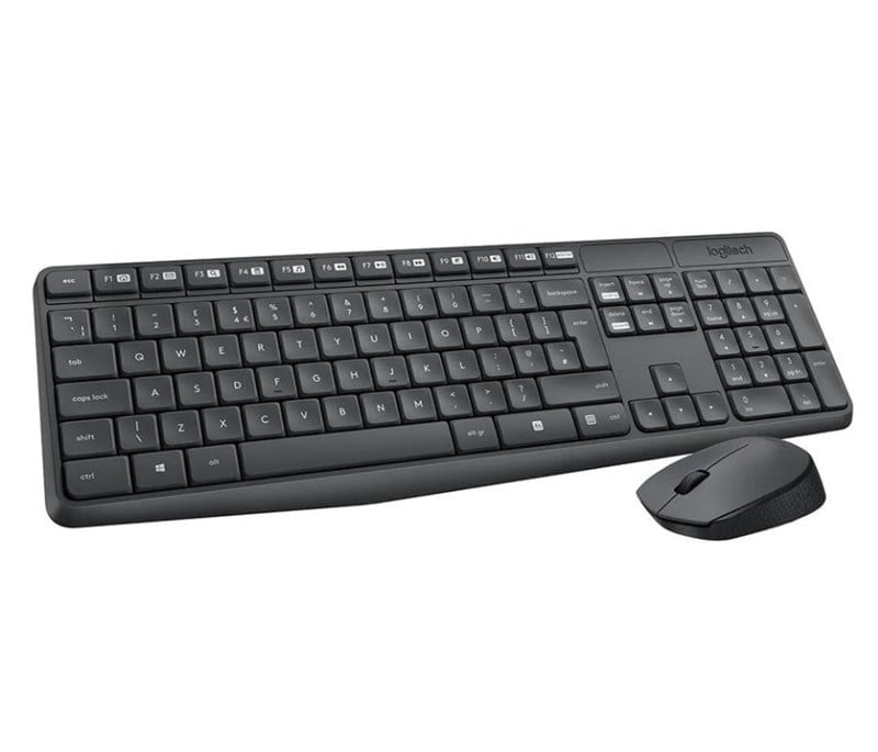 Logitech Klavye MK235 Kablosuz Mouse Set