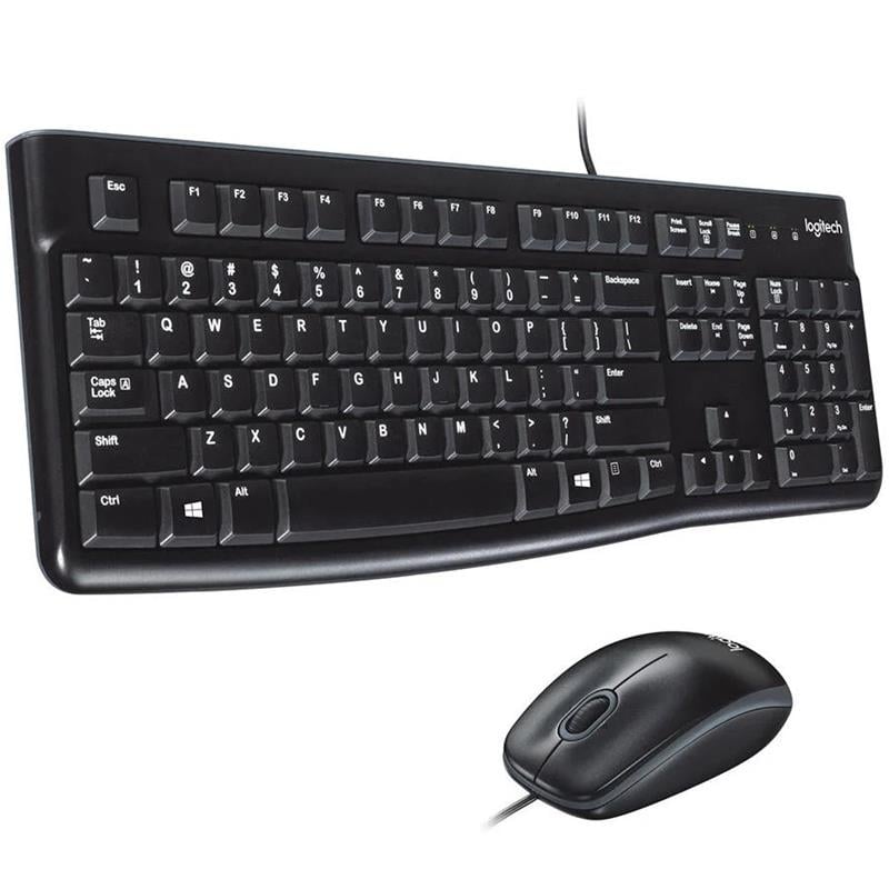 Logitech Klavye & Mouse MK120 Kablolu USB