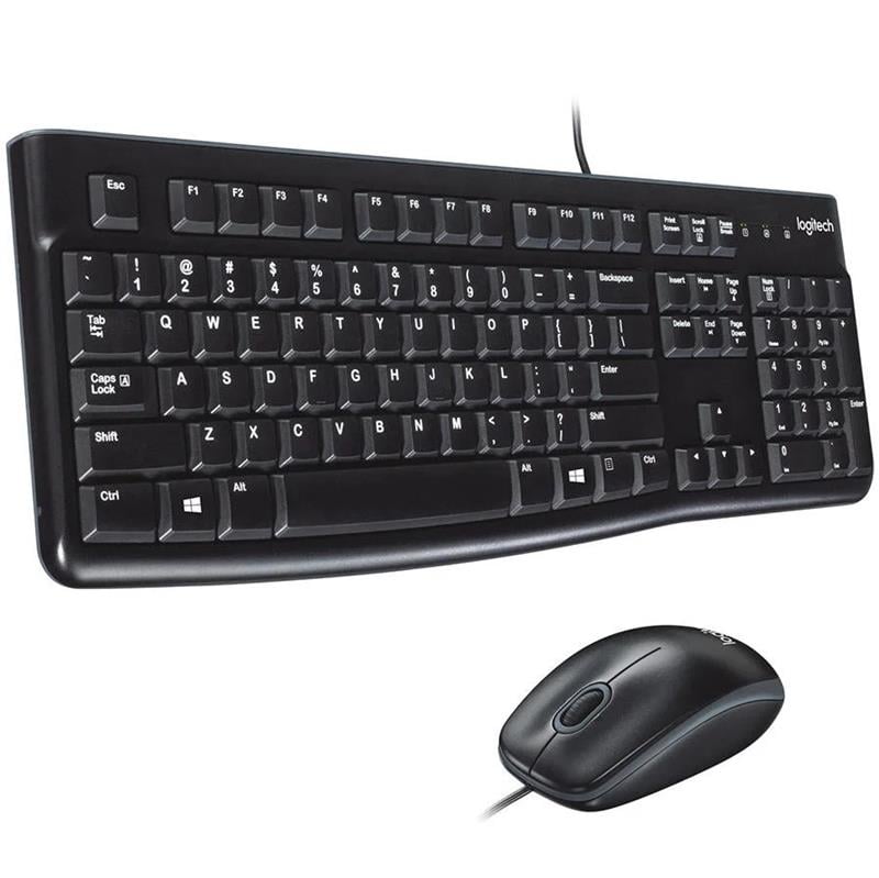 Logitech Klavye & Mouse MK120 Kablolu USB