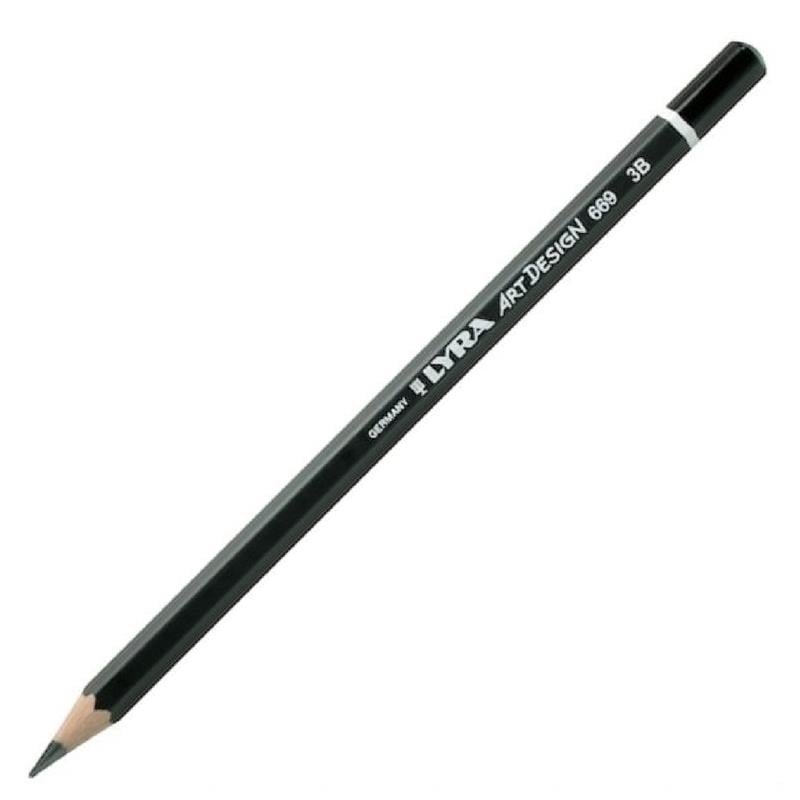 LYRA Kurşun Kalem Rembrandt Art Design 3b Dereceli Çizim Kalemi (12'li Paket)
