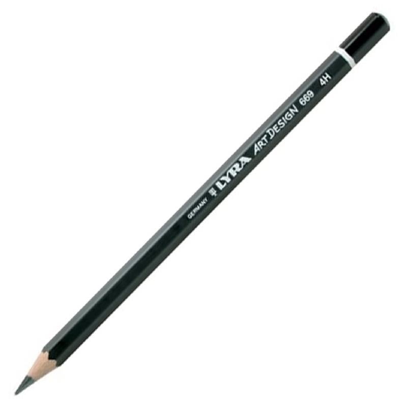 LYRA Kurşun Kalem Rembrandt Art Design 4h Dereceli Çizim Kalemi (12'li Paket)