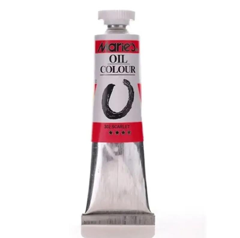 Maries Scarlet 50 ml E1384-3 Yağlı Boya 3'lü Paket