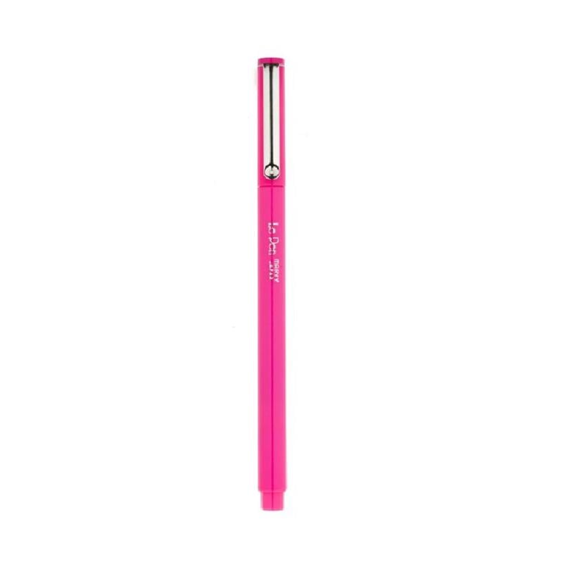 Marvy Le Pen Fineliner Extra Metal Klips Pink