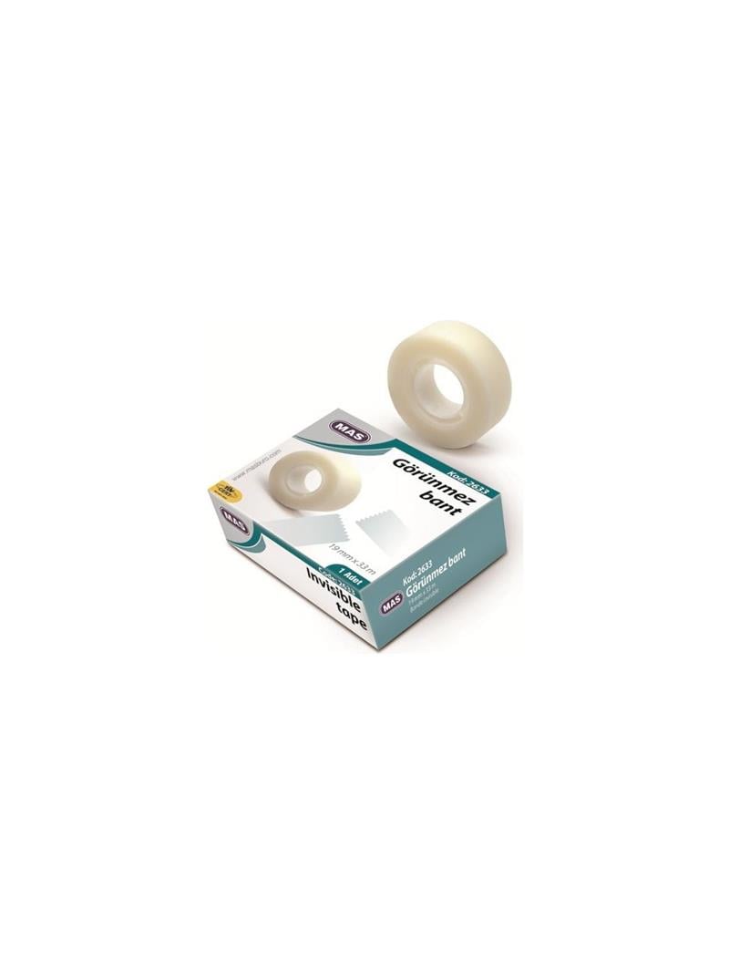MAS 2633 Görünmez Bant 19 Mm x 33 Mt