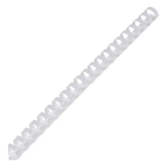 Mas 8 mm Plastik Spiral Beyaz 100'lü Paket