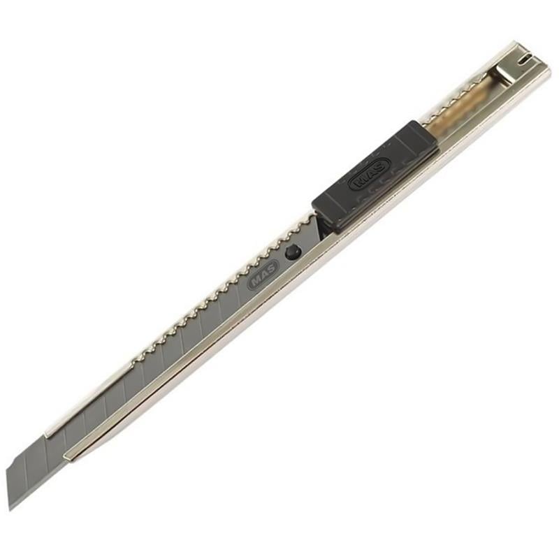 Mas Maket Bıçağı Dar Metal Gövdeli Klipsli 563 
