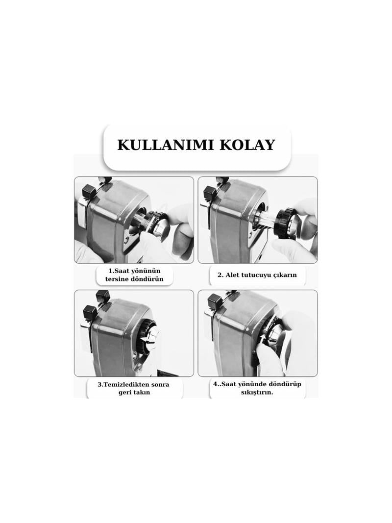 MAS Masa Tipi Metal Kollu Büyük Kalemtraş 6732