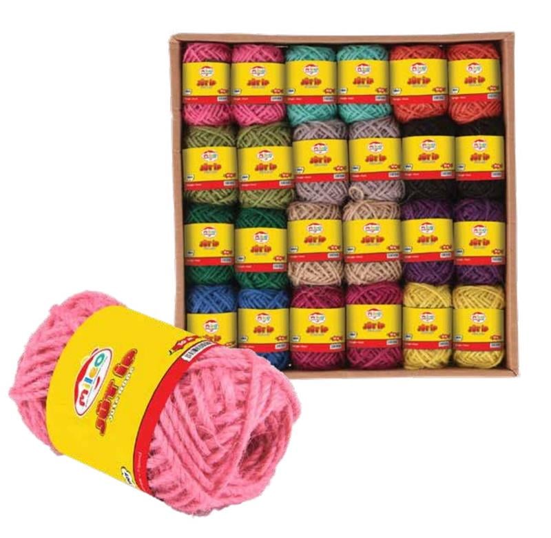 Mas Mileo Jüt İp Karışık 10 mt X 24'lü Paket 1907